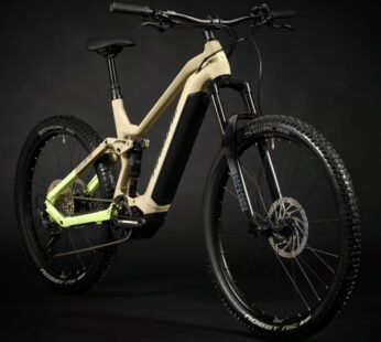 Haibike Allmtn 3 coffee green blue 2025